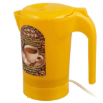 Чайник электрический 291-007, в асс, 0.5 л, 220 Вт, открытый нагрев элем, пластик