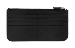 Balenciaga Cash Cow Leather Bill Card Holder Men"s Black