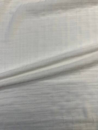 Шелк с хлопком double белый