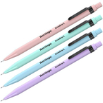 Карандаш механический 0,5мм с ластиком, разноцветный принт "Instinct" (Berlingo)