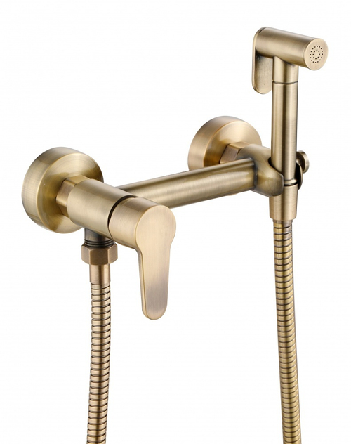 62202-D Комплект для гиг. душа (БРОНЗА) круглый Hansen (10/1шт)