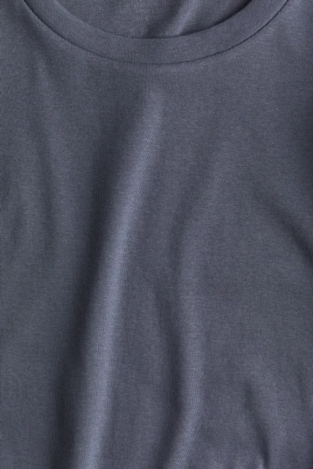 H&M Трикотажное платье с длинным рукавом, синий