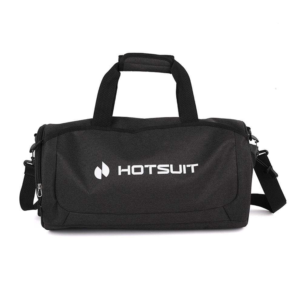 HOTSUIT Polyester Travel Bag Gym Bag Medium Unisex Black