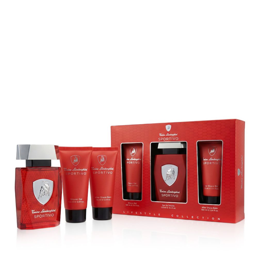 Tonino Lamborghini Sportivo EDT 125 ml + ASB 100 ml + SG 100 ml (man) 1 pcs