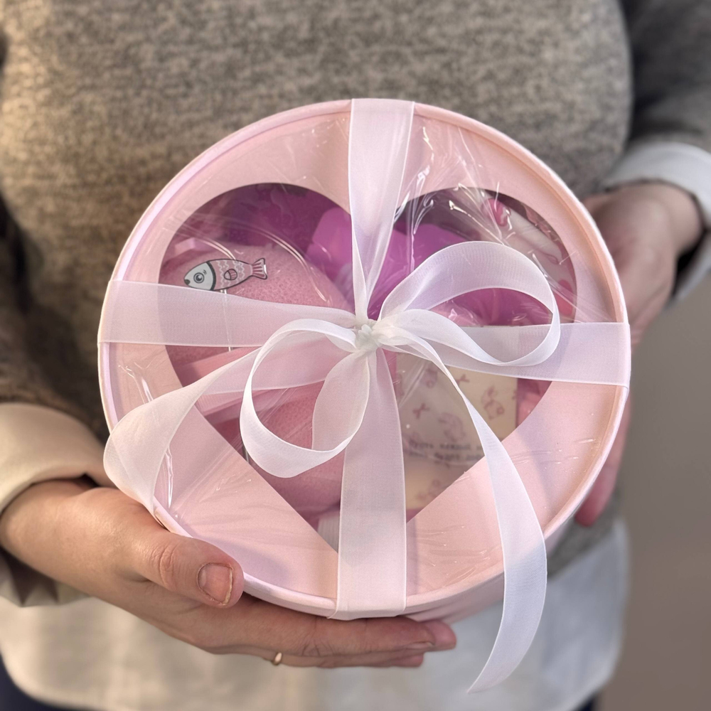 БОКС ПОДАРОЧНЫЙ "РОЗОВЫЙ ЗЕФИР"