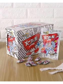 Супер кислая карамель Лимон, Яблоко, Клубника 20 г * 3 шт