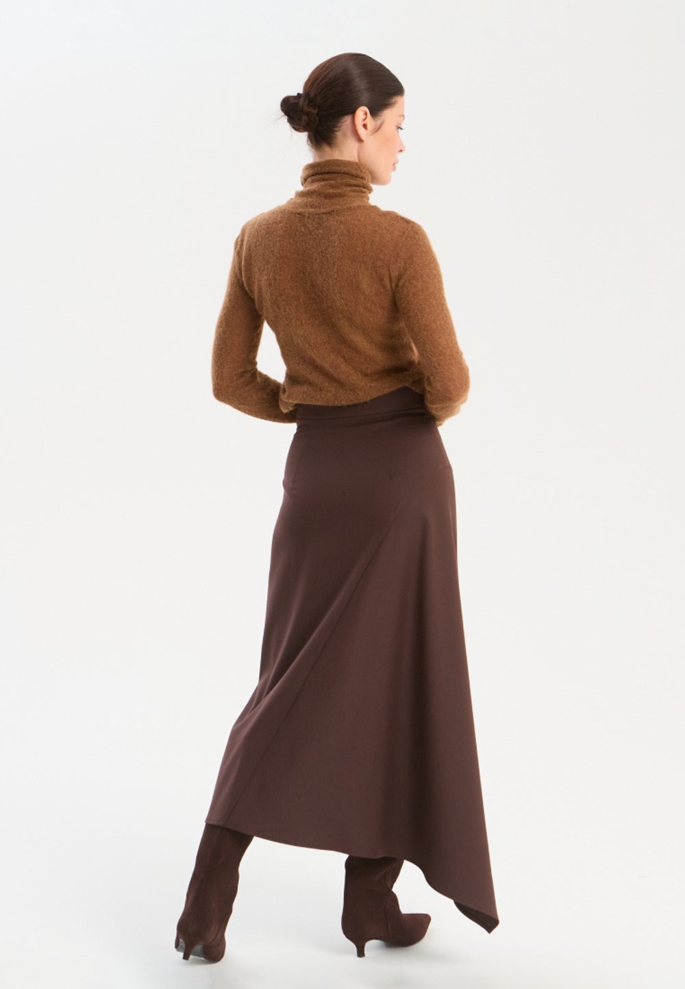 Юбка с воланом