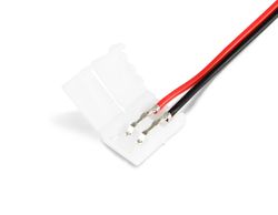 Ambrella Соединитель гибкий односторонний для светодиодной ленты 2835 12/24V (2 конт.) 150 мм GS7051 (10шт) LED Strip GS7051
