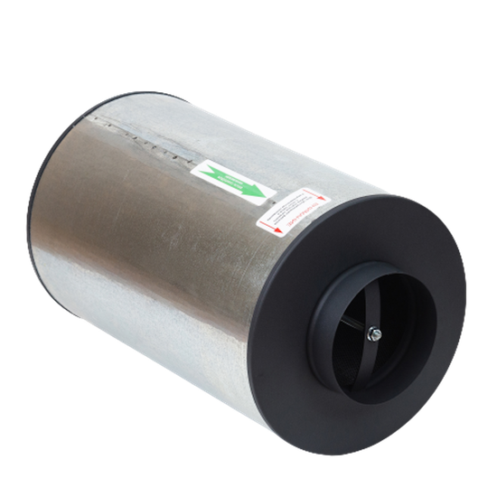 Канальный угольный фильтр MAGICFILTER К-1000 м3 в час, d 200