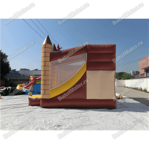 Коммерческий надувной батут "Школа волшебников"
