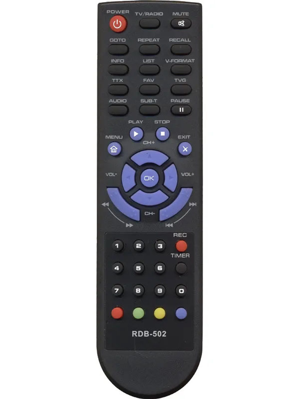 Пульт для Rolsen RDB-502 RDB-602 HOB615