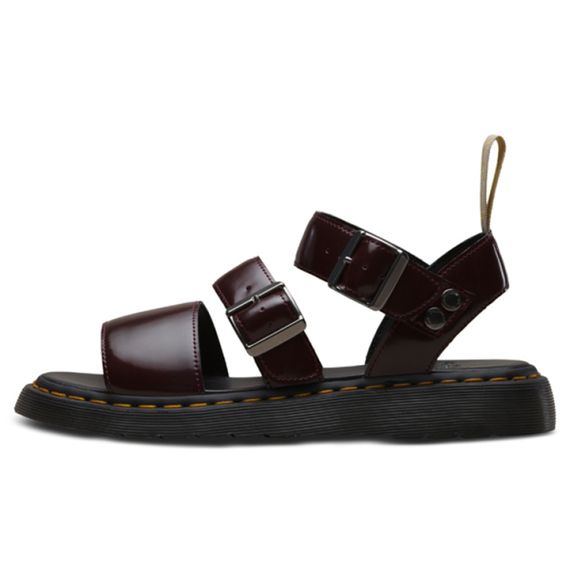 Dr. Martens Vegan Gryphon PU 'Red Brown'