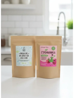 Набор клетчатка стройняшка и смесь для здоровья зубов, дёсен и волос