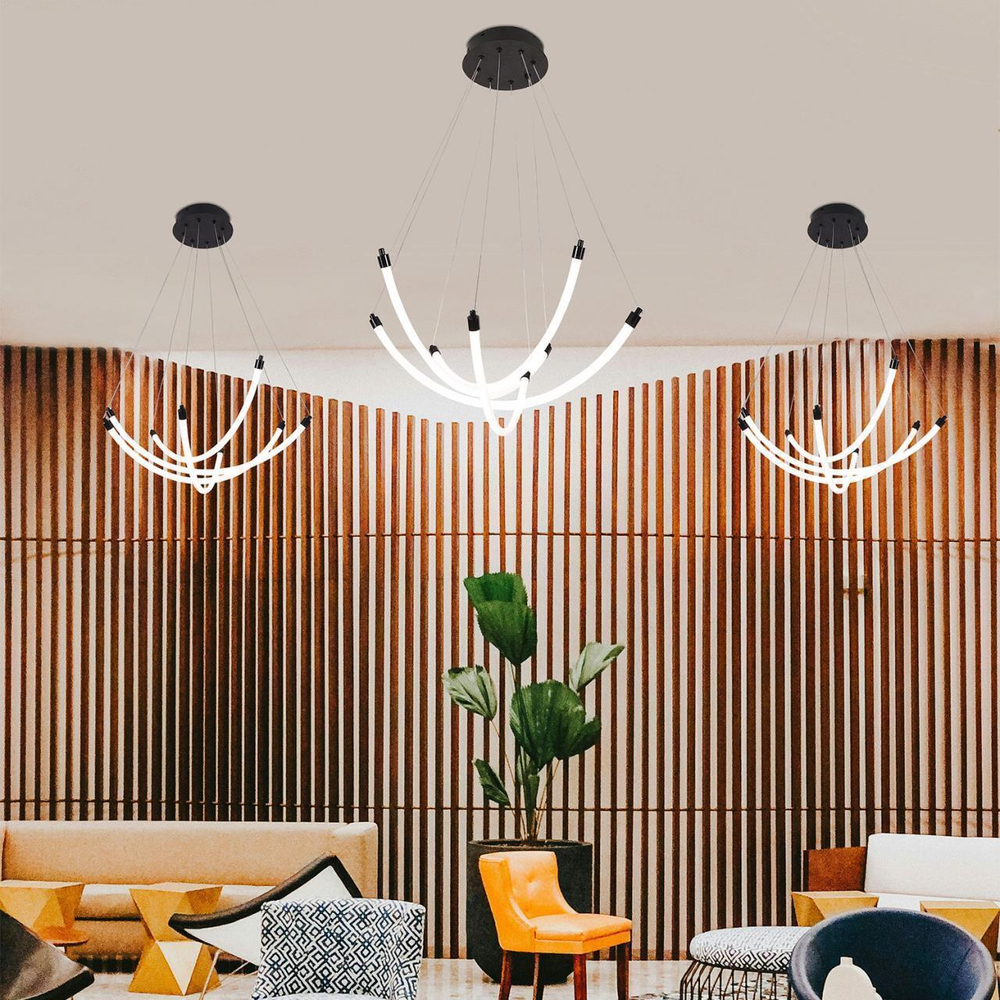 Подвесная светодиодная люстра F-Promo Hammock 4468-4P