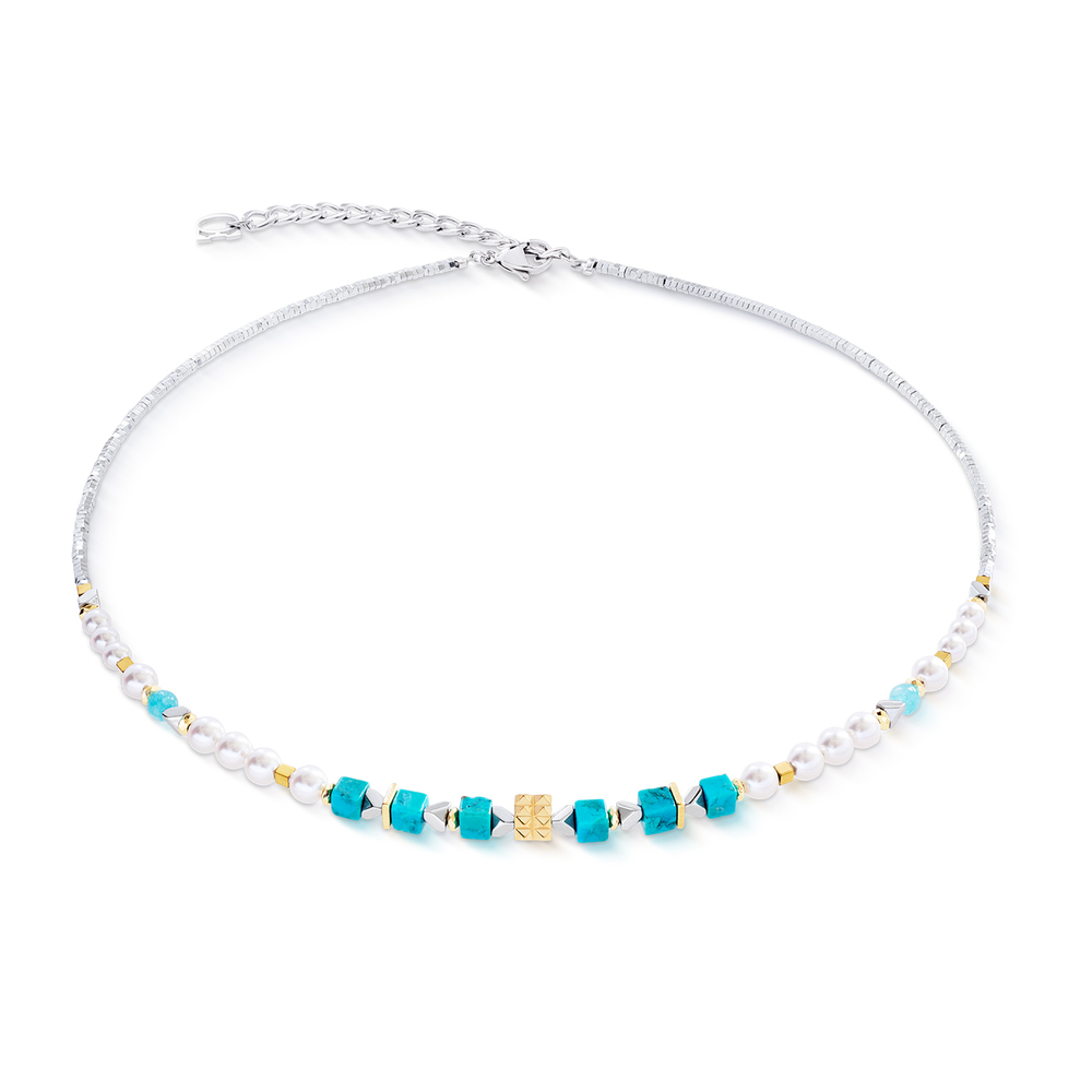 Колье Coeur de Lion Turquoise 4314/10-0600