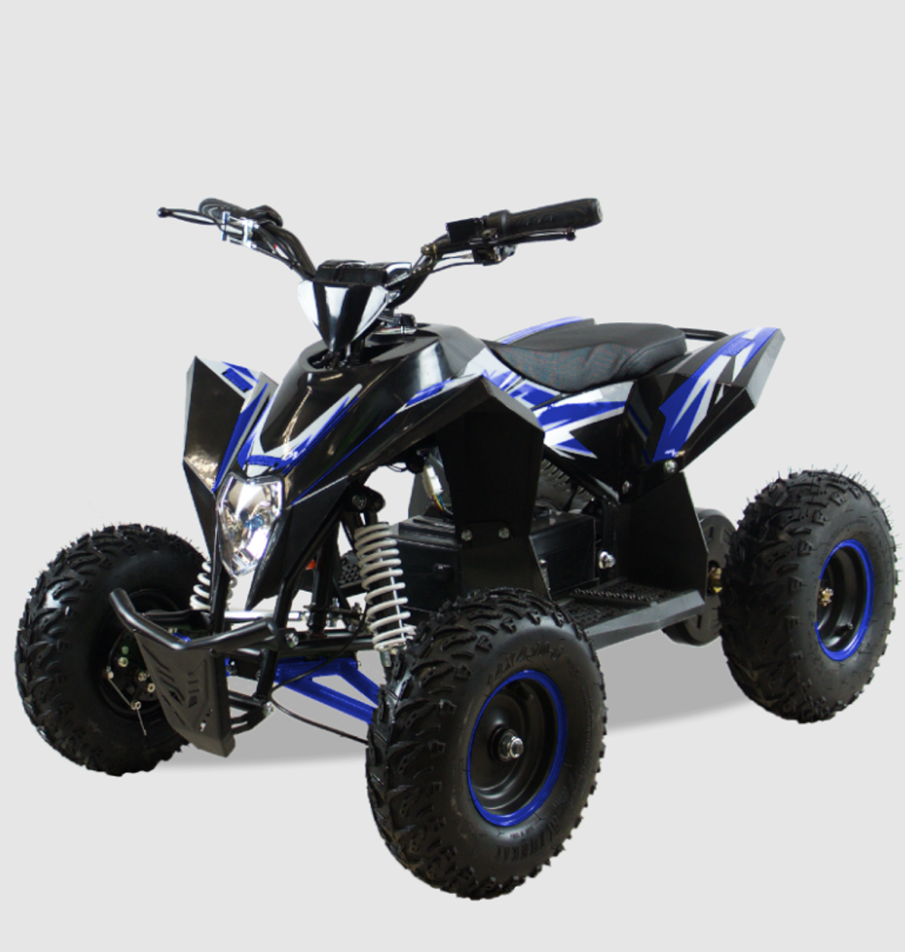 Детский электроквадроцикл Motax Gekkon 1300W Черно-синий