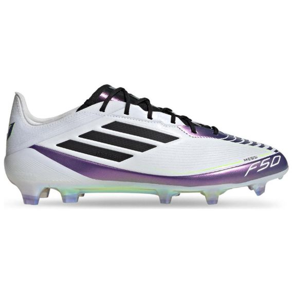 Бутбольные бутсы Adidas F50 Низкие Белый/Черный/Летательный аппарат