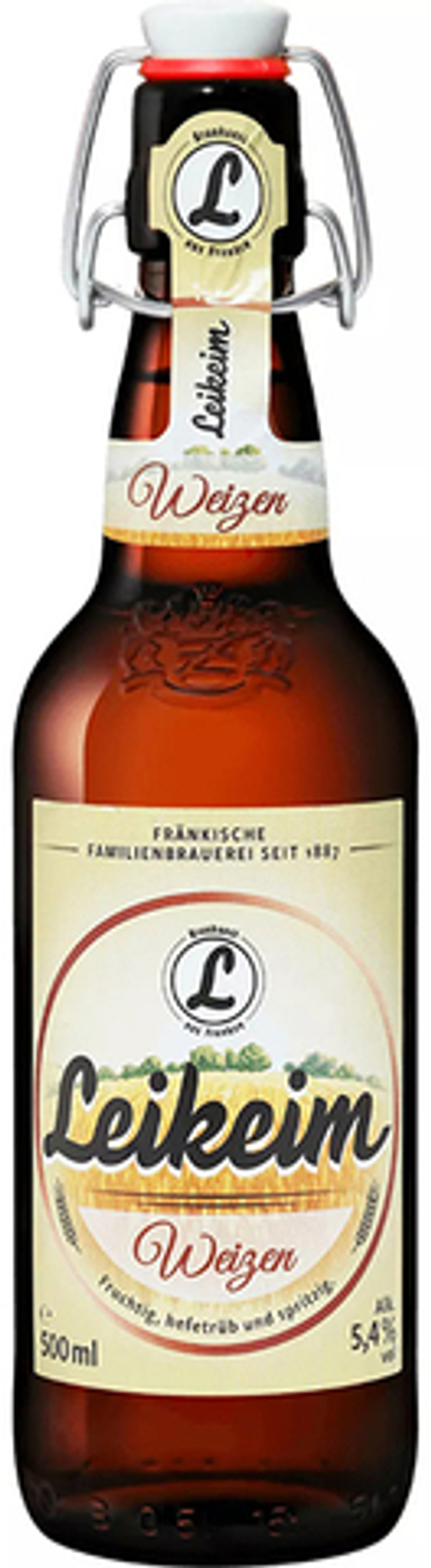 Пиво Лайкайм Вайцен / Leikeim Weizen 0.5 - стекло