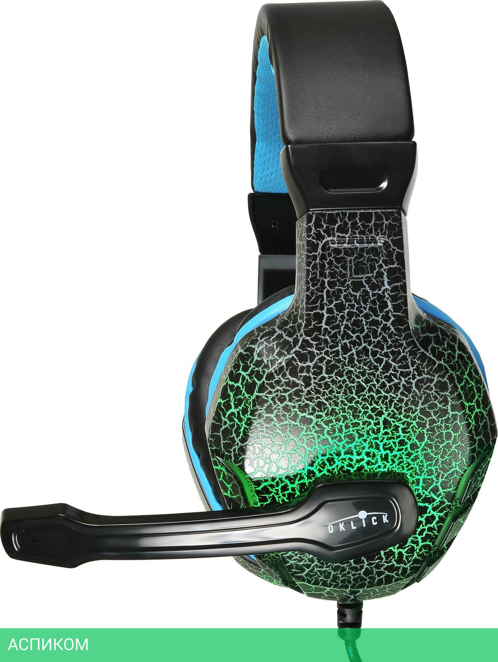 Гарнитура Oklick HS-L400G черный (359480)