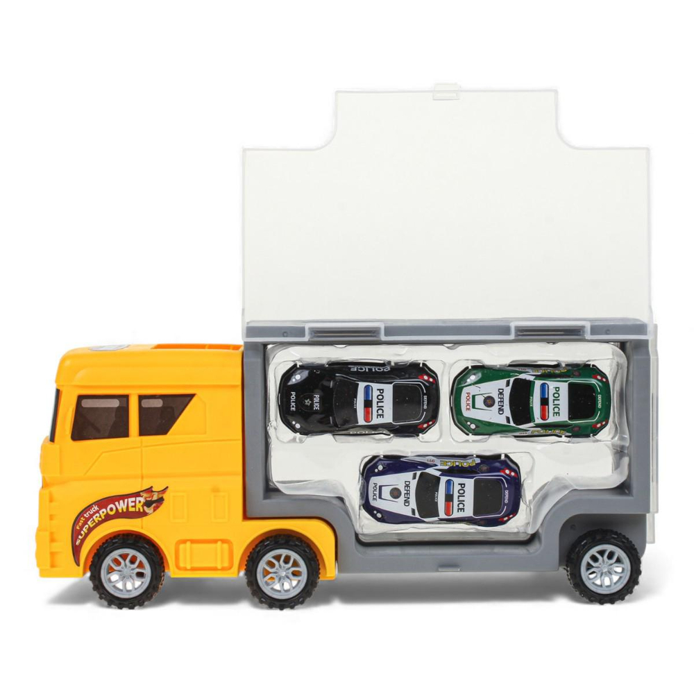 Автовоз +3 машинки, в ассорт. ПК, F3555-10A