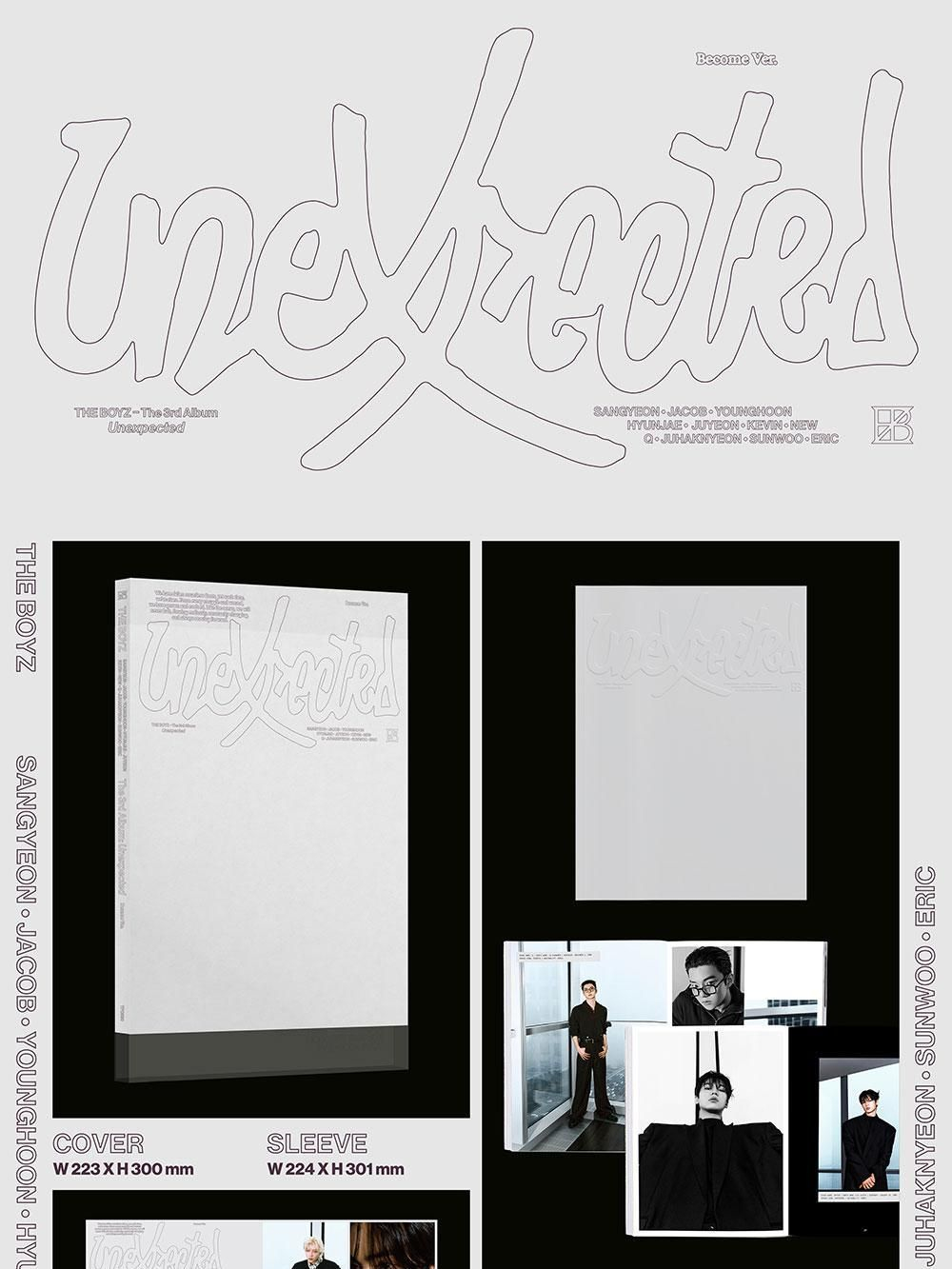 Альбом THE BOYZ - UNEXPECTED 3rd Album RANDOM Version