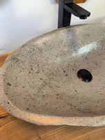 Раковина из речного камня RS-65797 60х40х15 из натурального камня