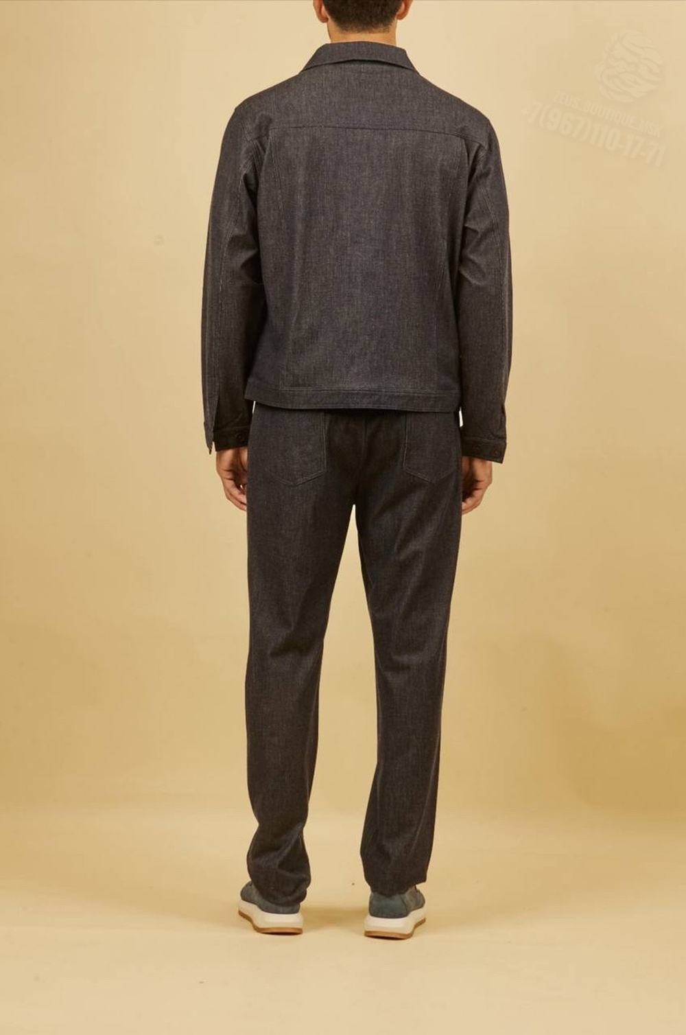 Джинсовый костюм Kiton