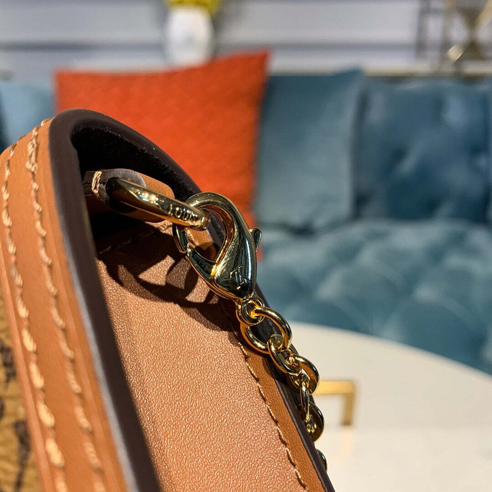 Louis Vuitton Dauphine Chain Wallet