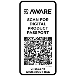 Crescent сумка через плечо Aware™ плотностью 500 г/м² из переработанного материала