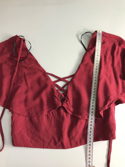 Топ Forever 21 модного оттенка, из вискозы, маркировка М, 46 размер