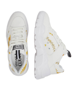 Кожаные кроссовки Versace Jeans Couture - белый(75YA3SC2ZP324)