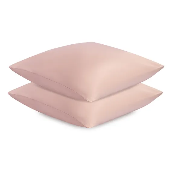 Набор наволочек из премиального сатина цвета пыльной розы из коллекции essential, 70х70 см