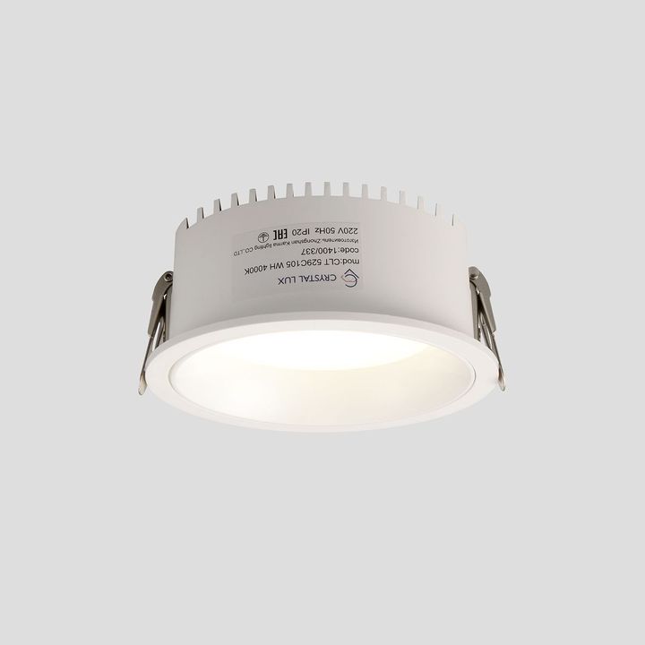 Встраиваемый светодиодный светильник Crystal Lux CLT 529C105 WH 4000K