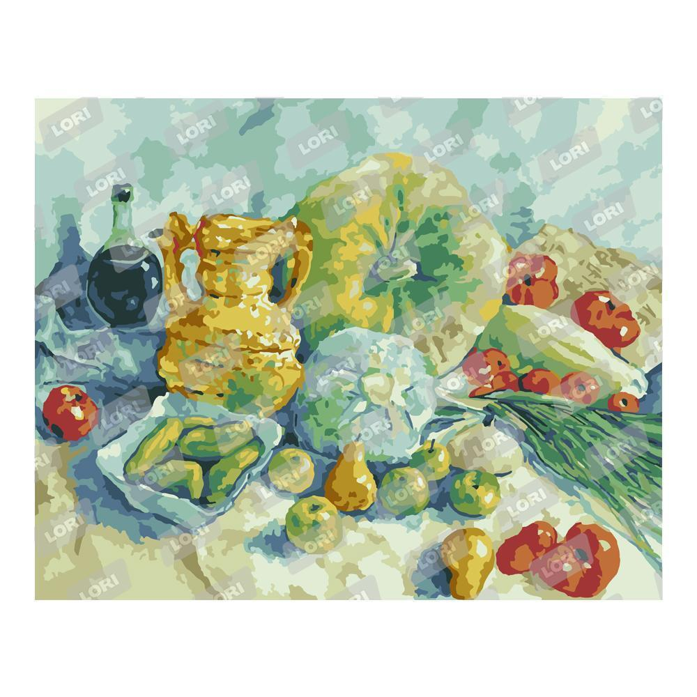Картина по номерам 40*50см "Овощи" (Lori)
