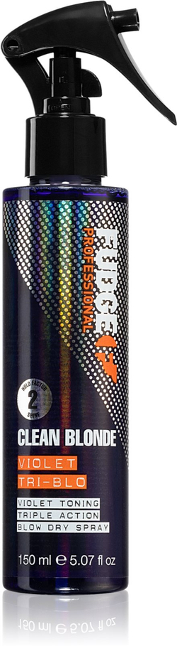 Fudge Clean Blonde Violet Tri-Blo - спрей против желтизны для светлых и окрашенных волос /   150  ml  / GTIN 5060420337891