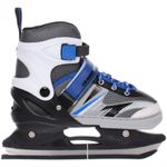 Коньки раздвижные, ледовые с роликовым блоком Sportage FIT103 Dual (размер 34-38)