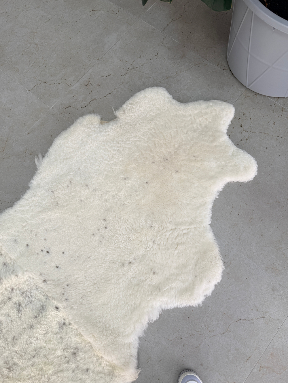 Ковер шкура натуральная овчина Меховой