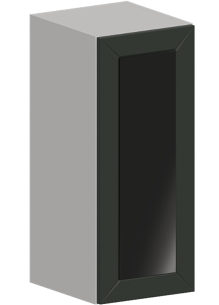 Кухня Модуль ШВС 300 Белый / Насыщенно-зеленый