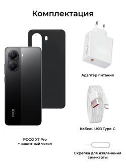 Poco X7 Pro 5G 12/256Gb EU Black