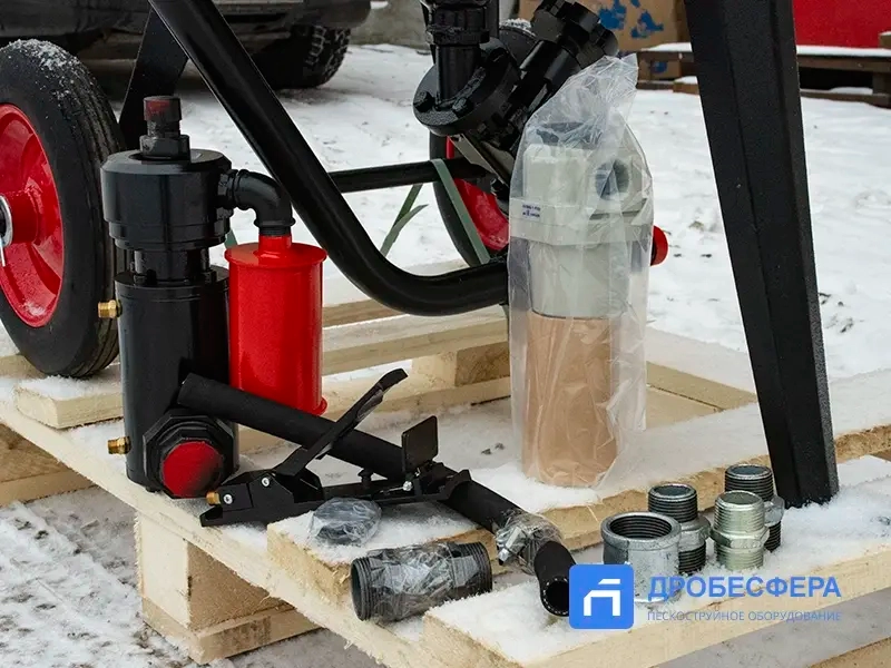 Дробеструйный аппарат PST-PS-250-3 без рукава TWIN