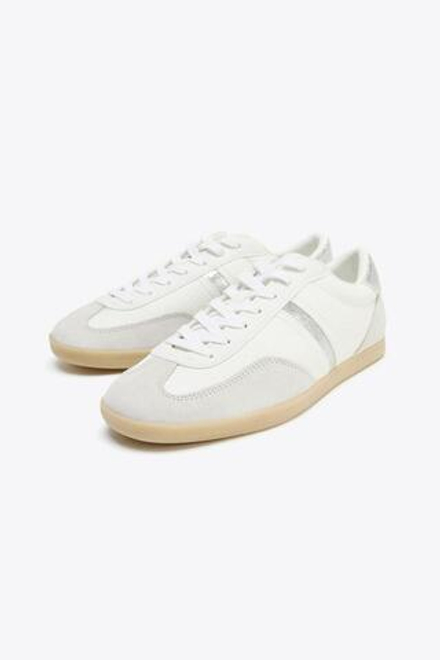 ZARA СПОРТИВНЫЕ КРОССОВКИ, БЕЛЫЙ