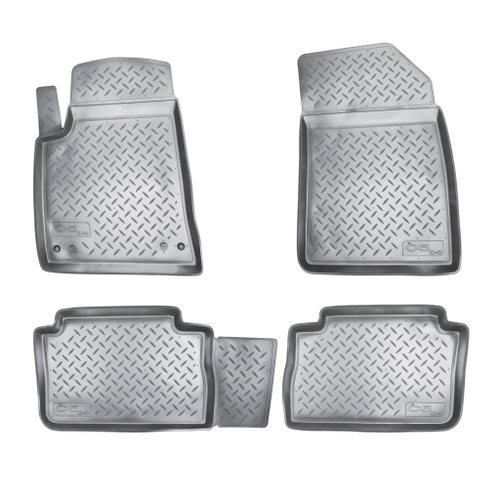 Ковры в салон Norplast/Unidec для Citroen C5 в кузове X40 (2001-2008), Черный, арт.NPL-Po-14-16