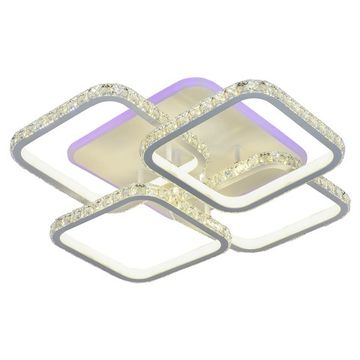 Потолочный светодиодный светильник 8010/4 WHT 240W+10W RGB белый Profit Light