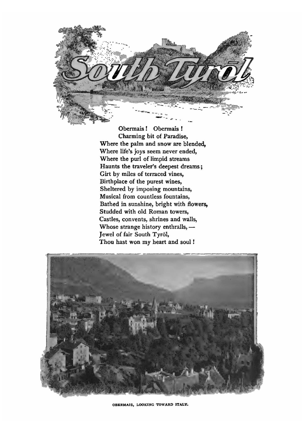 John L. Stoddard's Lectures. South Tyrol. Around Lake Garda. the Dolomites | John Lawson Stoddard
