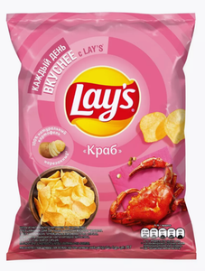 ЧИПСЫ LAYS КРАБ 70ГР