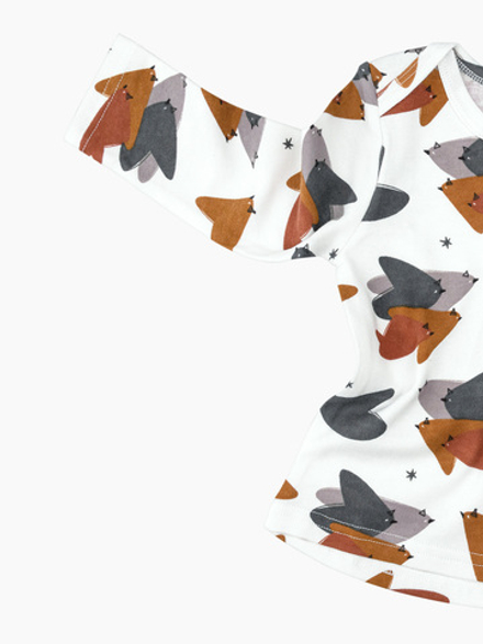 Футболка с длинным рукавом Mjölk Птицы