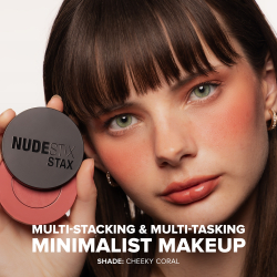 Nudestix Stax All Over Color Blush Balm - Многофункциональный макияж для глаз, губ и лица, 2,5 g