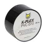 Лента ПВХ PVC AT 070 38мм х 25м черная самоклеящаяся K-flex 850CG020001