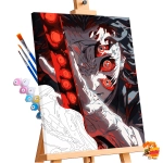 Картина по номерам Клинок рассекающий демонов Кокушибо