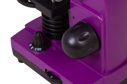 Микроскоп Bresser Junior Biolux SEL 40-1600x, фиолетовый